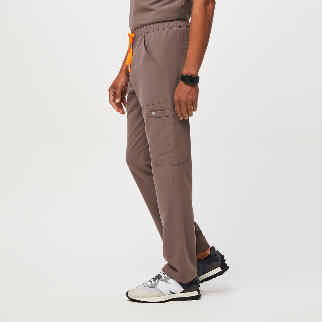 men's Smokey Taupe Cairo™ Short Cargo Scrub Pants Smokey Taupe / XS