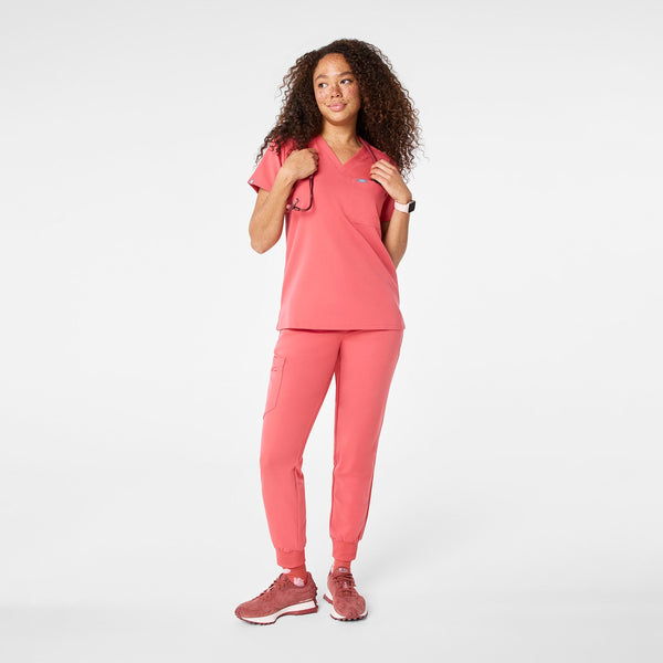 women's Pulmonary Pink Catarina -  Scrub Top™