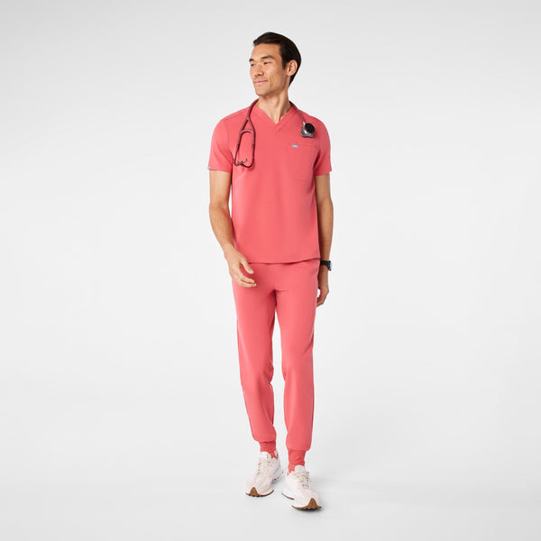men's Pulmonary Pink Leon -  Scrub Top™