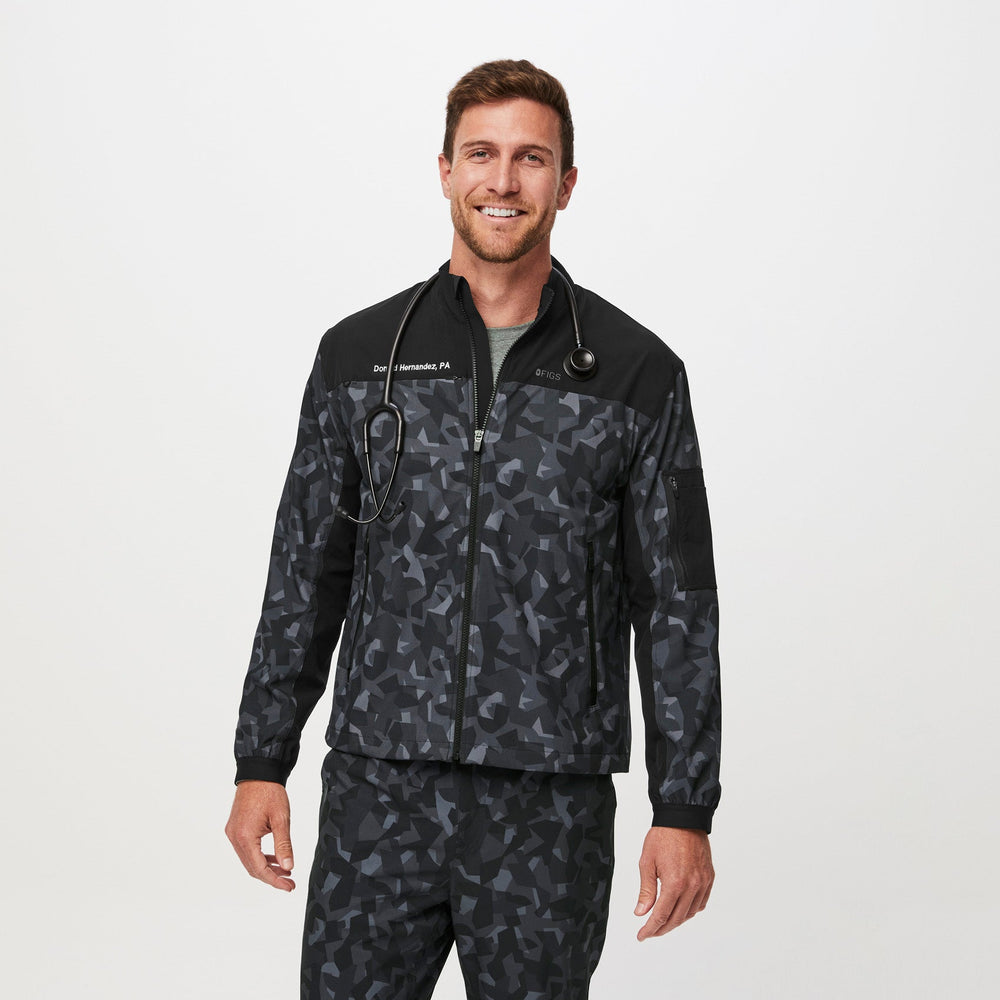 men's Camo Bonsai Dunn FREEx™ - Scrub Jacket