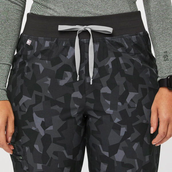 women's Camo Bonsai High Waisted Zamora™ FREEx™ - Tall Jogger Scrub Pants