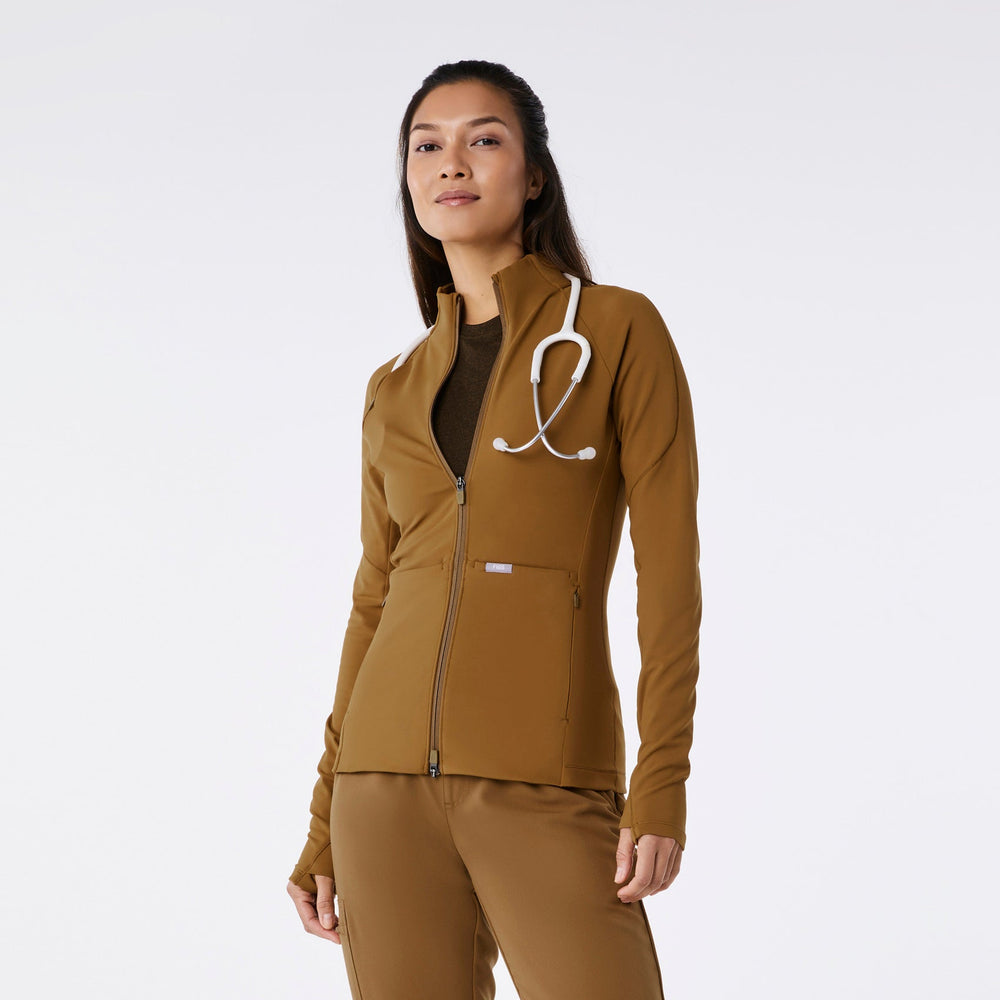 women's Earth ContourKnit Scrub Jacket‚Ñ¢