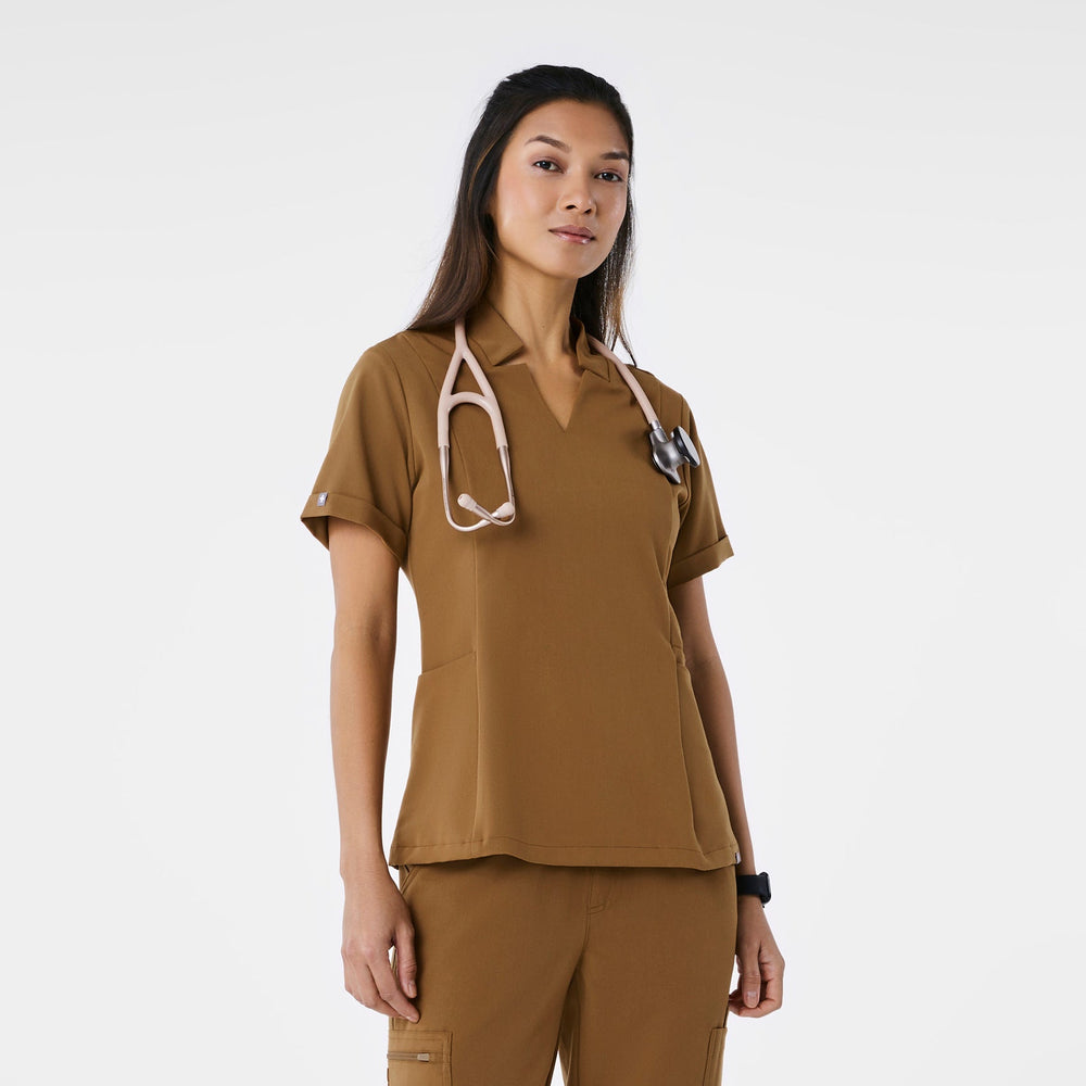 women's Earth Inala - Slim Scrub Top