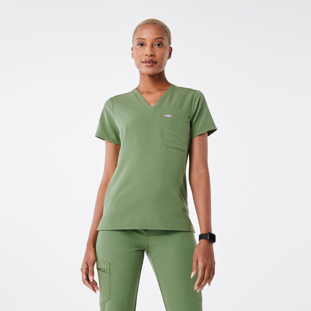 women's Fern Catarina - One-Pocket Scrub Top‚Ñ¢