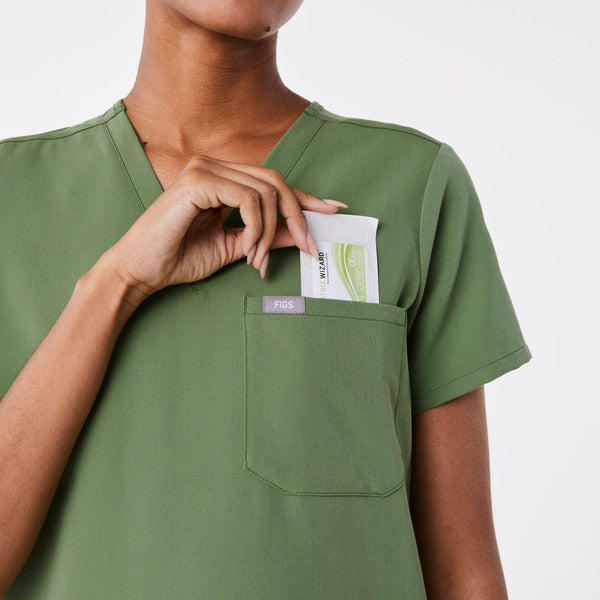 women's Fern Catarina - One-Pocket Scrub Top‚Ñ¢