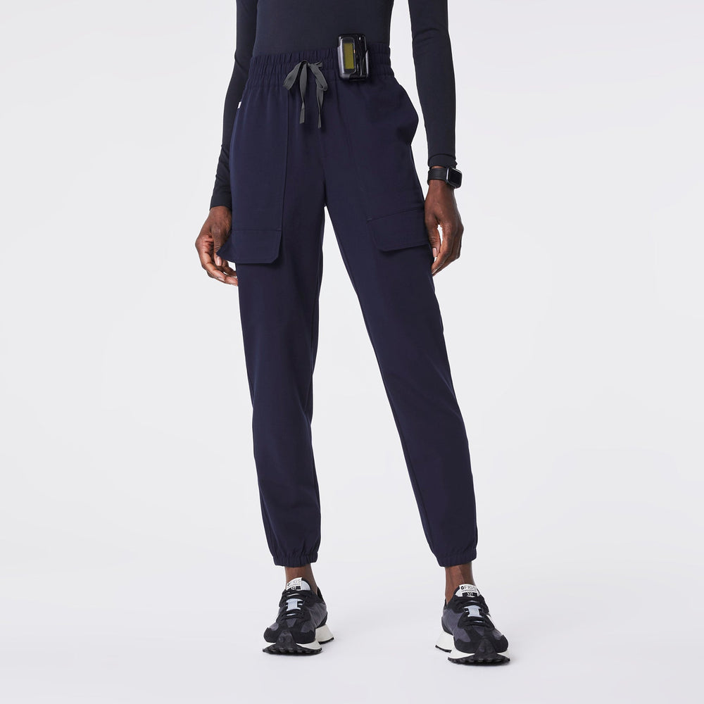 women's Navy Sierra - Jogger Scrub Pant