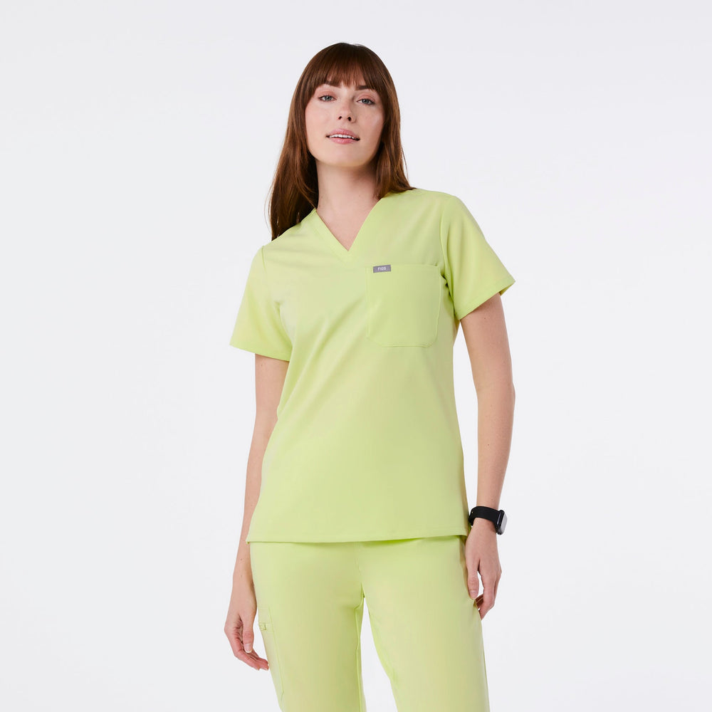 women's Sea Mist Catarina - One-Pocket Scrub Top‚Ñ¢