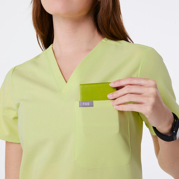 women's Sea Mist Catarina - One-Pocket Scrub Top‚Ñ¢