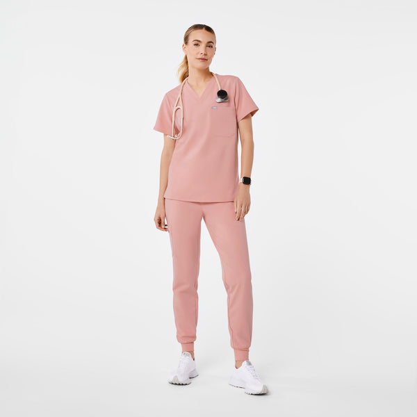 women's Pink Sand Catarina - One-Pocket Scrub Top™