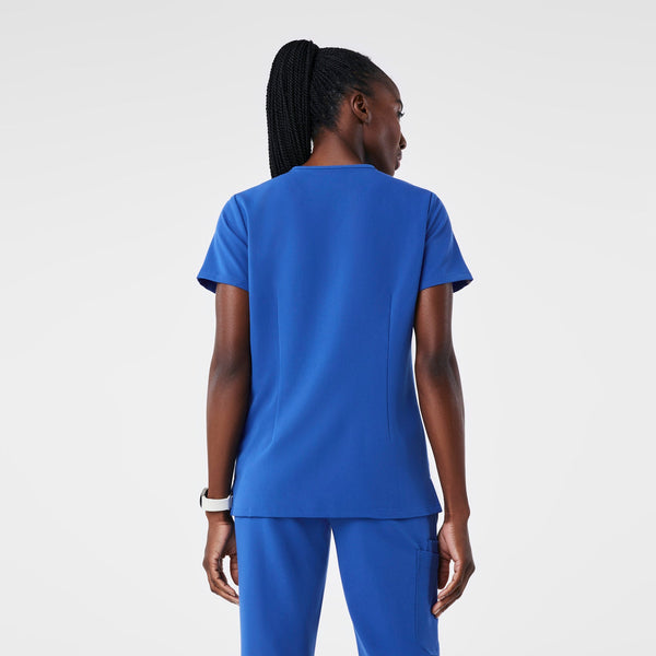 women's Winning Blue Casma - Three-Pocket Scrub Top‚Ñ¢