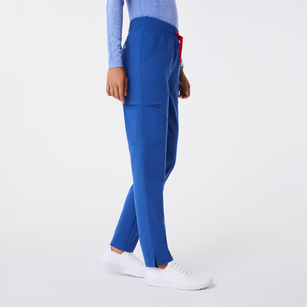 women's Winning Blue High Waisted Yola - Petite Skinny Scrub Pant‚Ñ¢