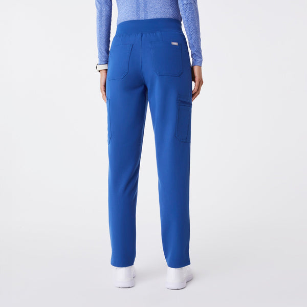 women's Winning Blue High Waisted Yola - Petite Skinny Scrub Pant‚Ñ¢