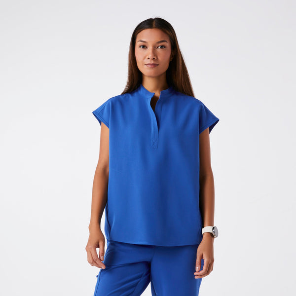 women's Winning Blue Rafaela - Oversized Scrub Top‚Ñ¢