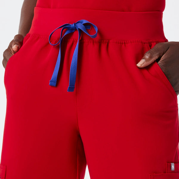 women's Winning Red High Waisted Yola - Petite Skinny Scrub Pant‚Ñ¢