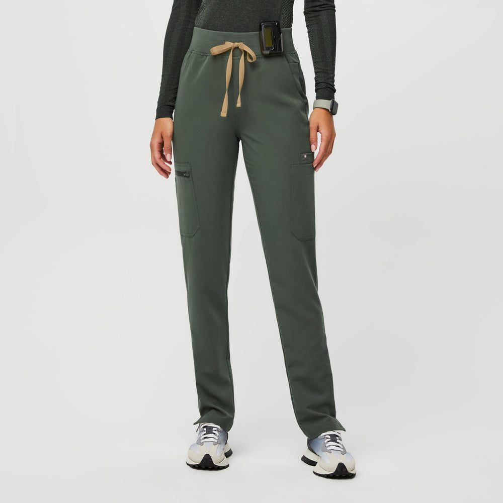 women's Moss High Waisted Yola - Petite Skinny Scrub Pant‚Ñ¢