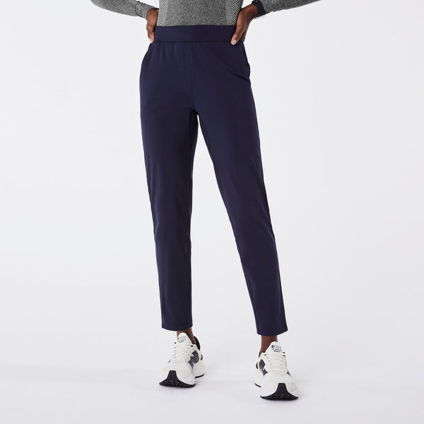 women's Navy High Waisted ContourKnit Scrub Pant‚Ñ¢