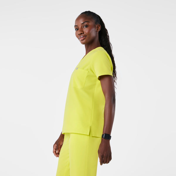 women's Serving Lime Catarina - One-Pocket Scrub Top‚Ñ¢