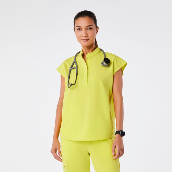 women's Serving Lime Rafaela - Oversized Scrub Top‚Ñ¢