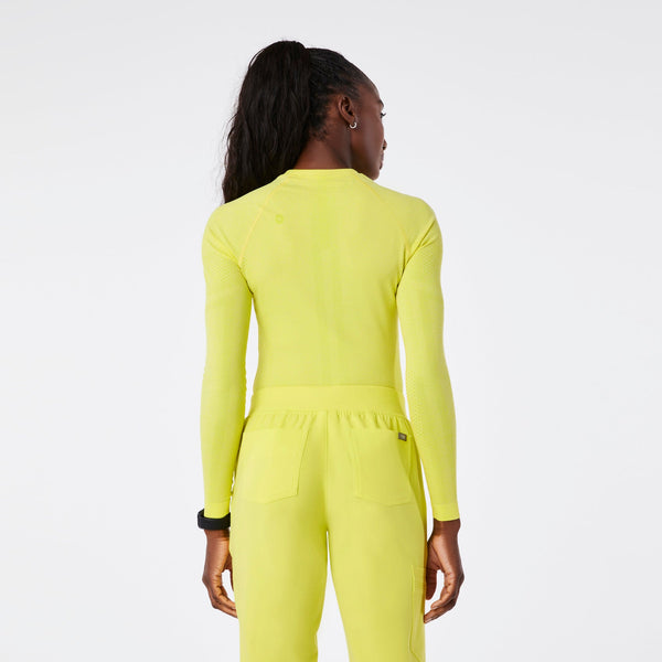 women's Serving Lime Salta Seamless - Longsleeve Underscrub