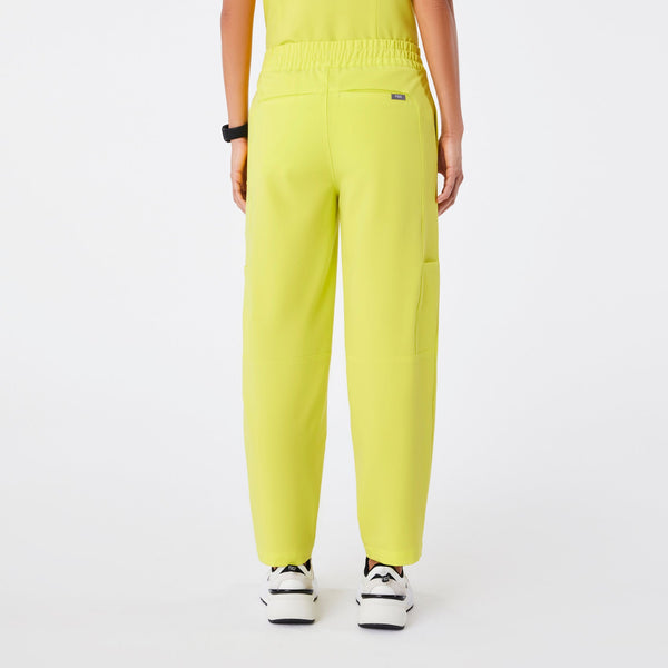 women's Serving Lime High Waisted Sheridan - Relaxed Barrel Scrub Pant