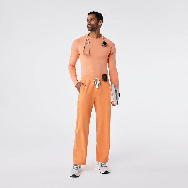 men's Shaka Orange Pierce Straight Leg - Scrub Pant