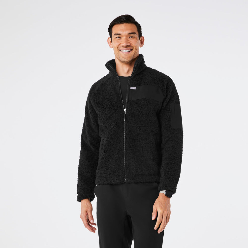 men's Black On Shift High Pile - Fleece Jacket‚Ñ¢