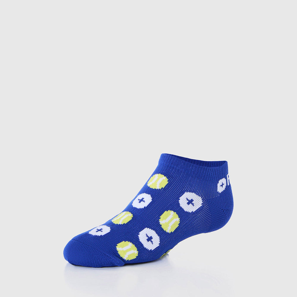 women's Winning Blue Tennis Ball All Over - Ankle Socks
