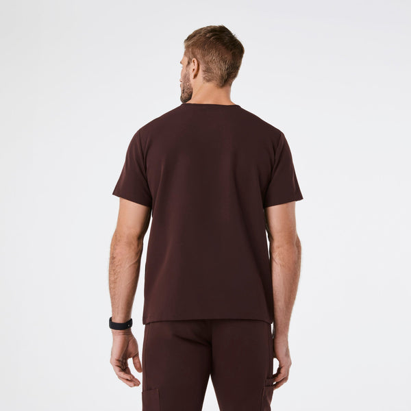 men's Espresso Chisec - Three-Pocket Scrub Top‚Ñ¢