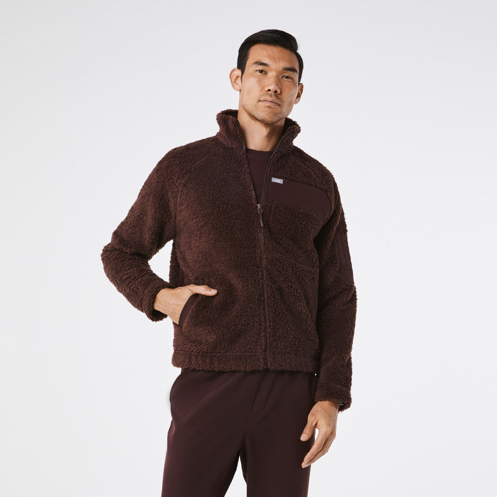men's Espresso On Shift High Pile - Fleece Jacket‚Ñ¢