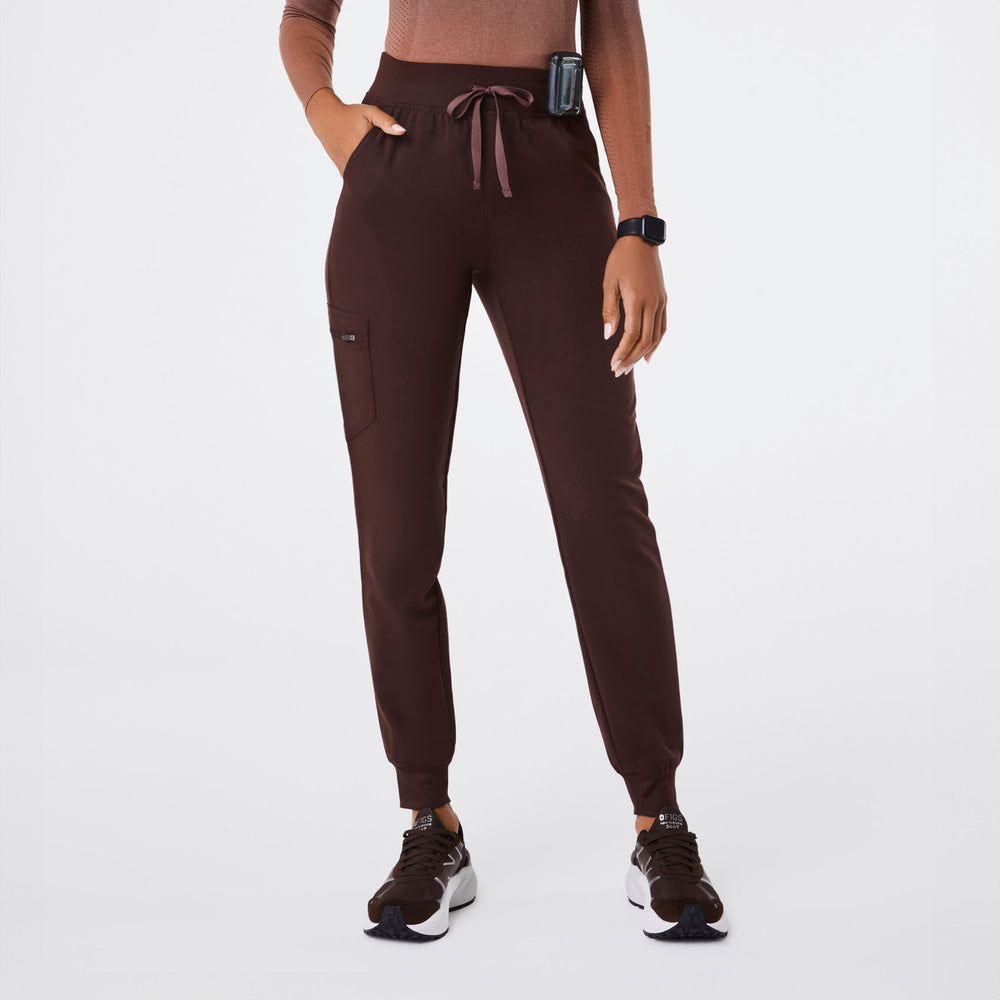 women's Espresso High Waisted Zamora - Tall Jogger Scrub Pant‚Ñ¢