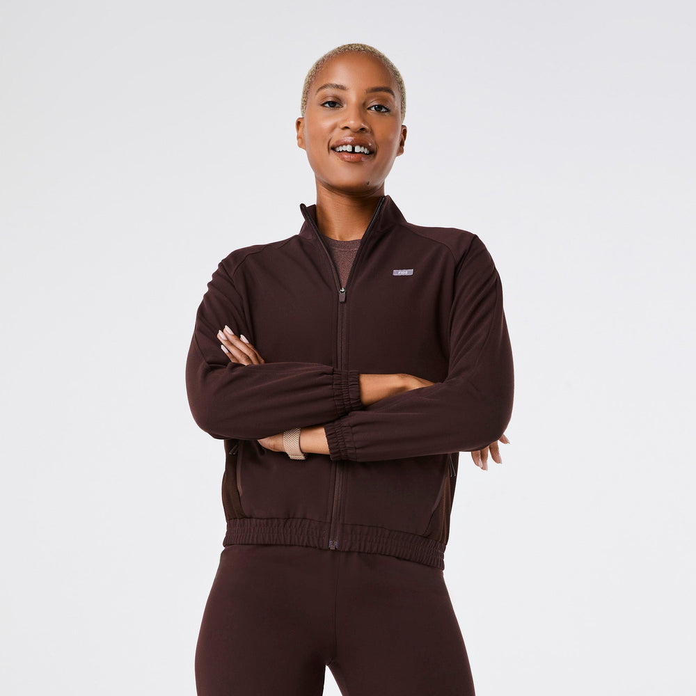 women's Espresso Sydney - Scrub Jacket