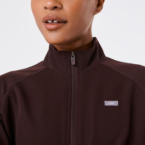 women's Espresso Sydney - Scrub Jacket