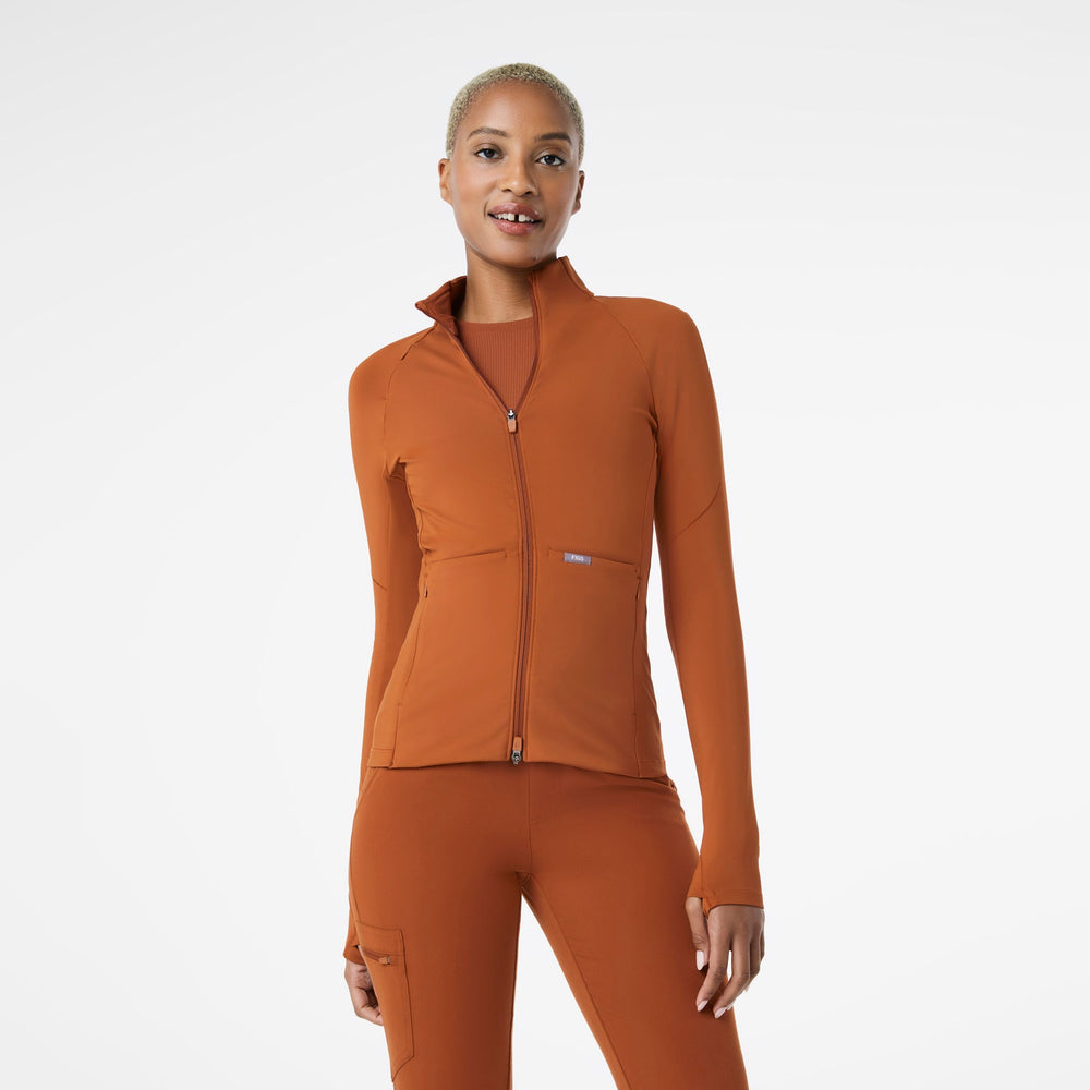 women's Dirty Chai ContourKnit Scrub Jacket‚Ñ¢