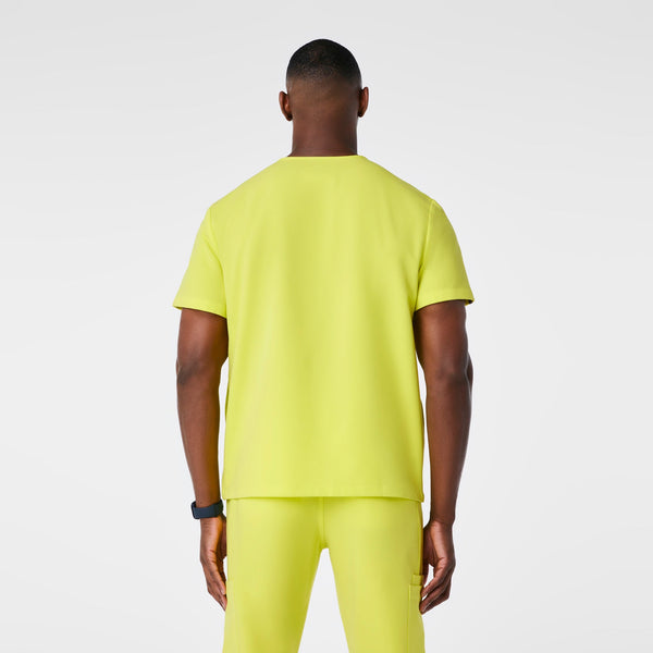 men's Serving Lime Chisec - Three-Pocket Scrub Top‚Ñ¢