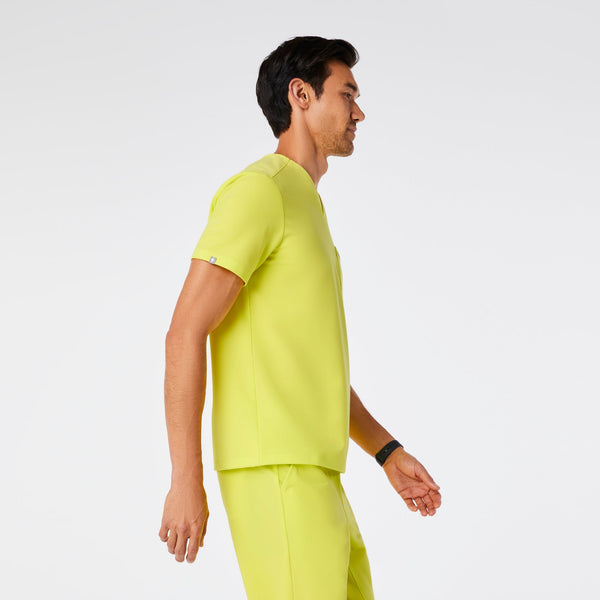 men's Serving Lime Leon - Three-Pocket Scrub Top‚Ñ¢