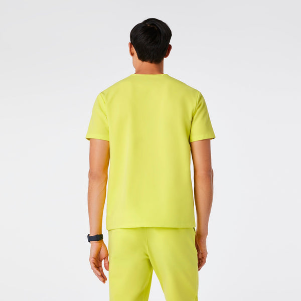 men's Serving Lime Leon - Three-Pocket Scrub Top‚Ñ¢