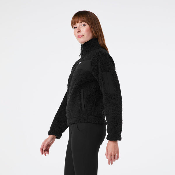 women's Black On-Shift High Pile - Fleece Jacket‚Ñ¢