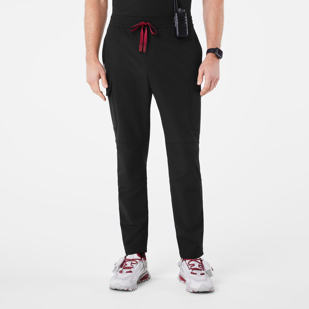 men's Black Indestructible Tapered - Tall Scrub Pant