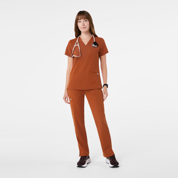 women's Dirty Chai Casma - Three-Pocket Scrub Top‚Ñ¢