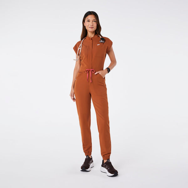 women's Dirty Chai Rafaela - Cargo ScrubJumpsuit‚Ñ¢