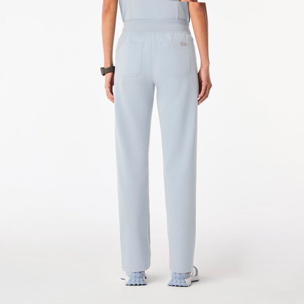 women's Dusty Blue High Waisted Livingston - Basic Scrub Pant™