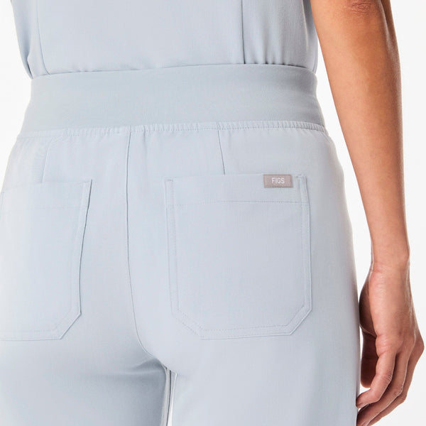 women's Dusty Blue High Waisted Livingston - Basic Scrub Pant™