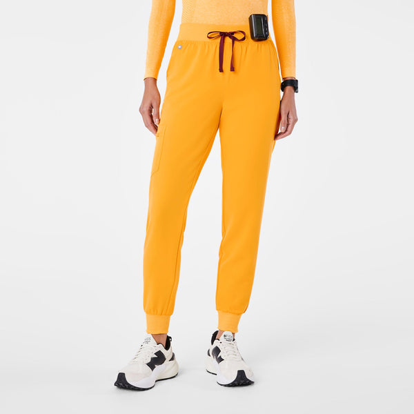 women's Emergency Yellow High Waisted Zamora Jogger Scrub Pant‚Ñ¢