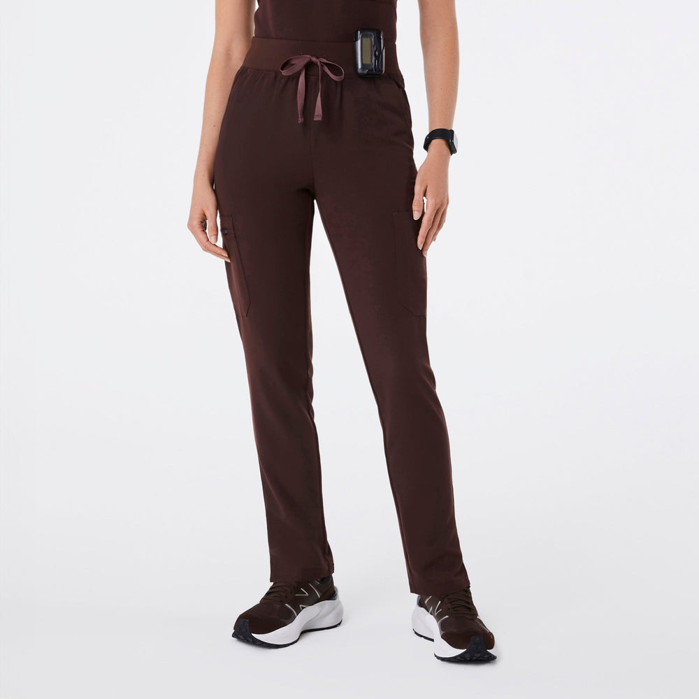 women's Espresso High Waisted Yola - Tall Skinny Scrub Pant‚Ñ¢