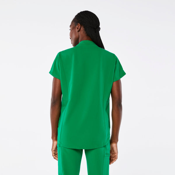 women's Evergreen Montex Scrub Top