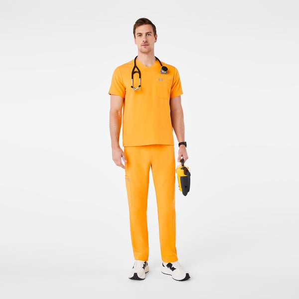 men's Emergency Yellow Chisec - Three-Pocket Scrub Top‚Ñ¢