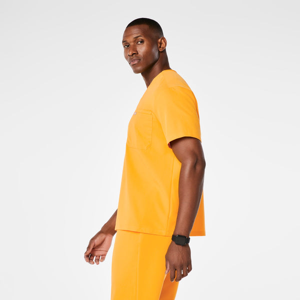 men's Emergency Yellow Leon - Three-Pocket Scrub Top‚Ñ¢