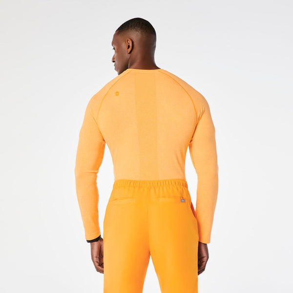 men's Emergency Yellow Makato Seamless - Longsleeve Underscrub