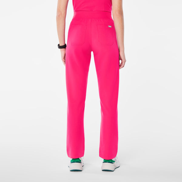 women's Shocking Pink High Waisted Livingston Basic Scrub Pant‚Ñ¢