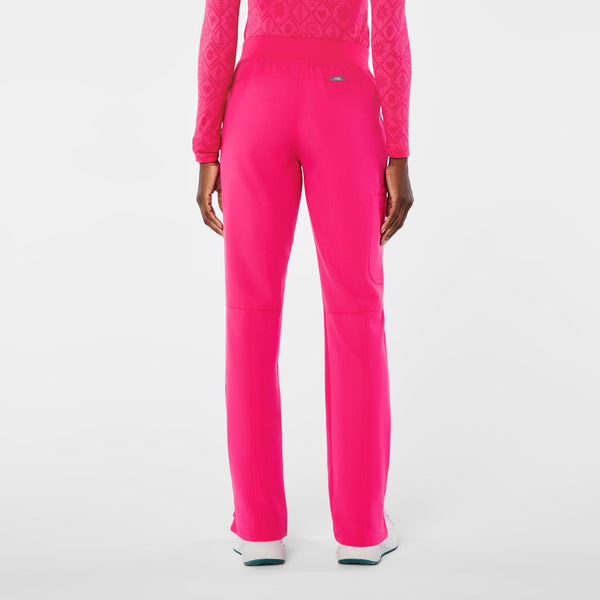 women's Shocking Pink Kade Cargo Scrub Pant‚Ñ¢